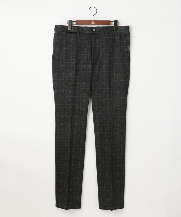 JOSEPH ABBOUD 【キングサイズ・ウエストも伸びる】ツィーディージャージーストレッチ パンツ グレー系4