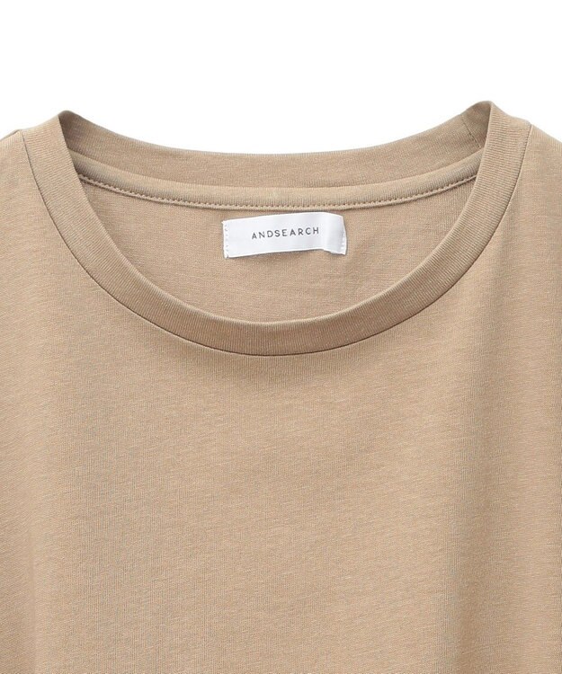 Green Parks ・ＡＮＤＳＥＡＲＣＨ　フェイクレイヤードロングＴＥＥ Gray Beige