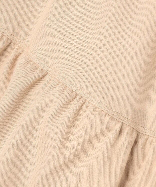 組曲 KIDS 【150-160㎝】リボンティアード キュロット ベージュ