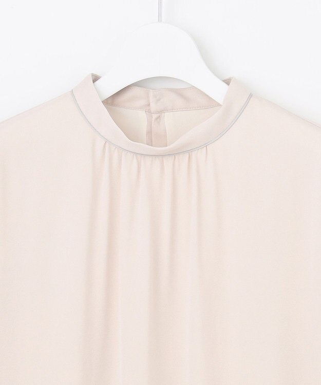 J.PRESS LADIES バックサテンジョーゼット カットソー ピンク系