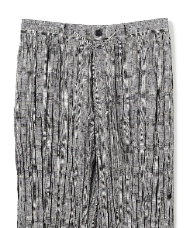 JOSEPH HOMME 【HIGH GRADE LINE】マックスプリーツワッシャー　ドロスト付ワイドパンツ / WAVE ライトグレー系4