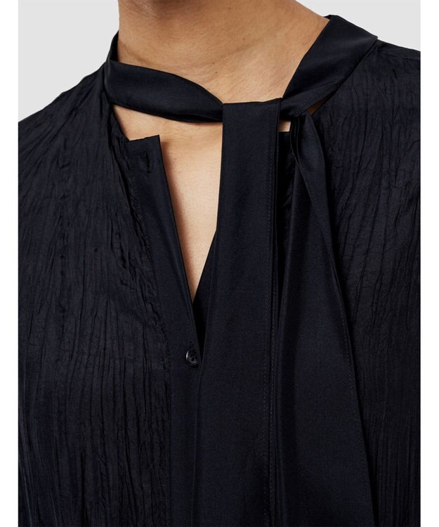 JOSEPH 【洗える】ハボタイ　シャツドレス Navy