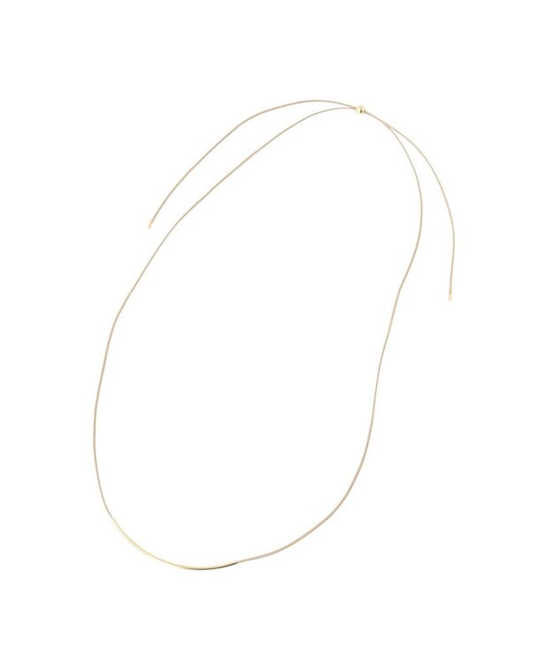 Green Parks ｅｖｅｒｙｗａｌｋ．カーブパイプチョーカー Beige