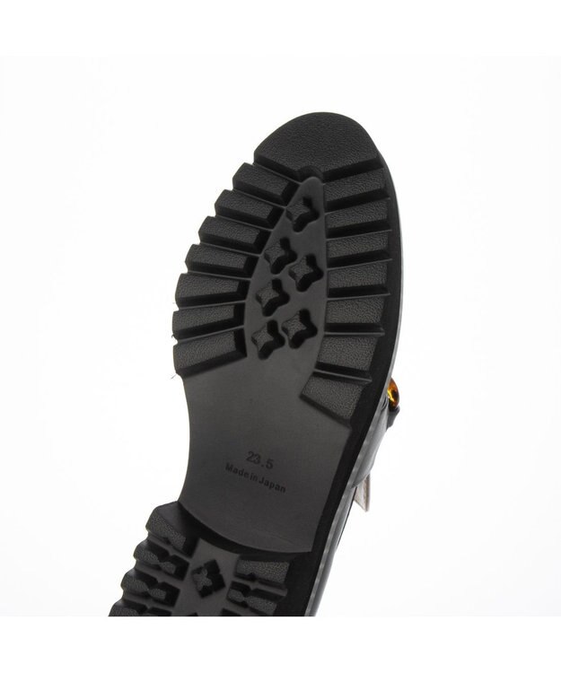 MODE ET JACOMO <MODE ET JACOMO>ボリュームチェーンローファー ブラックコンビ