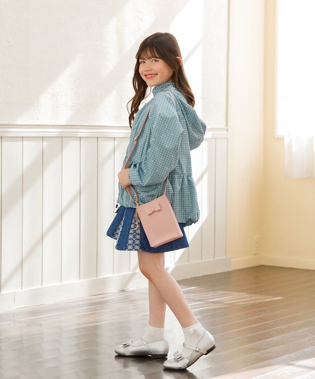 組曲 KIDS 【Fサイズ】ミニツールショルダーバック ピンク系