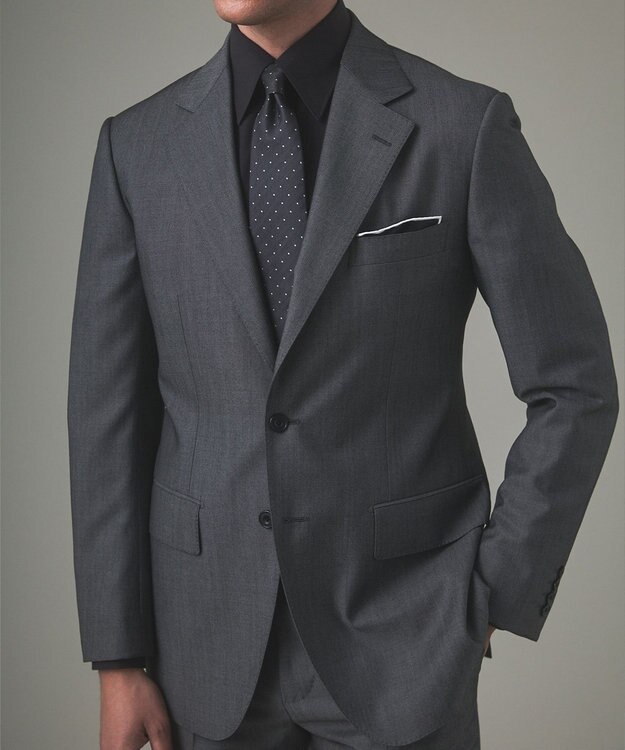 GOTAIRIKU GOTAIRIKU別注【日本製】シルク ネクタイ_小ドット グレー系8