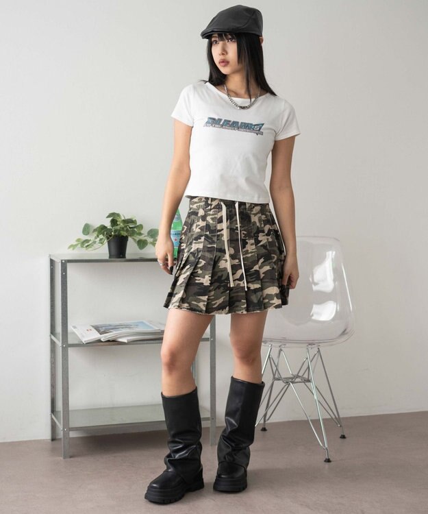 WEGO グラフィックちびT ホワイト