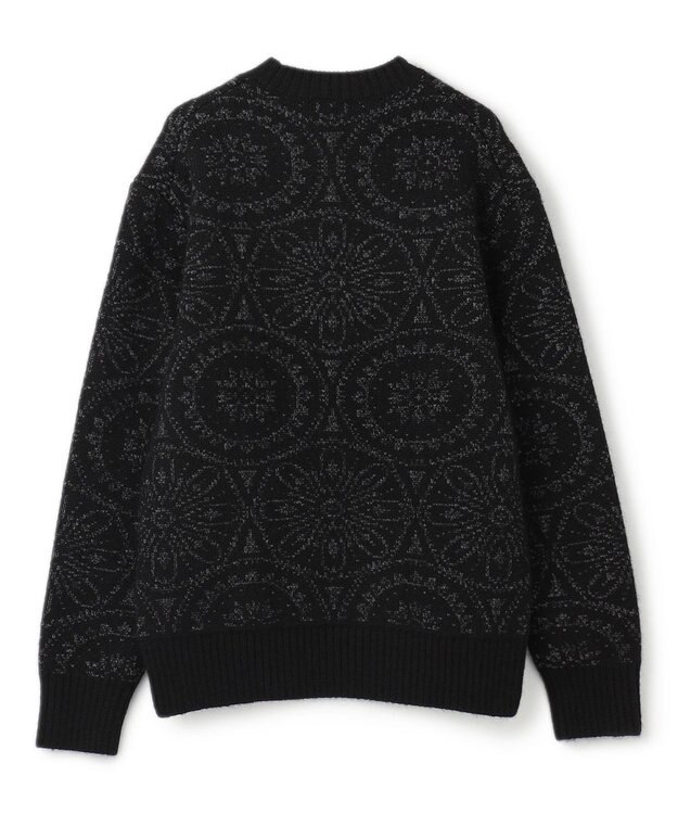 JOSEPH HOMME 【HIGH GRADE LINE】モスクジャギー　クルーネックニット ブラック系5