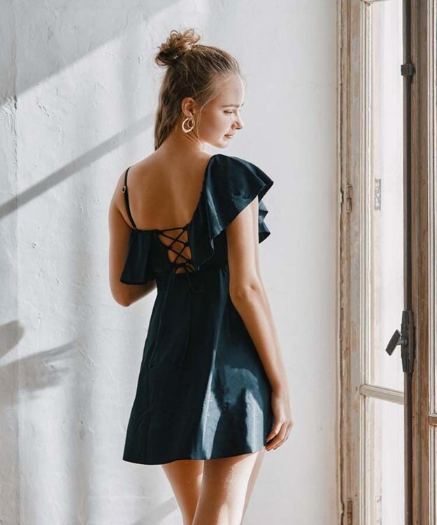 San-ai Resort（三愛水着楽園） ワコール定番商品カップ使用GHIカップの大きなお胸に対応【グラマラスフィット】ワイヤーAライン水着　9D-M　【San-ai Resort（サンアイリゾート）】 ブラック