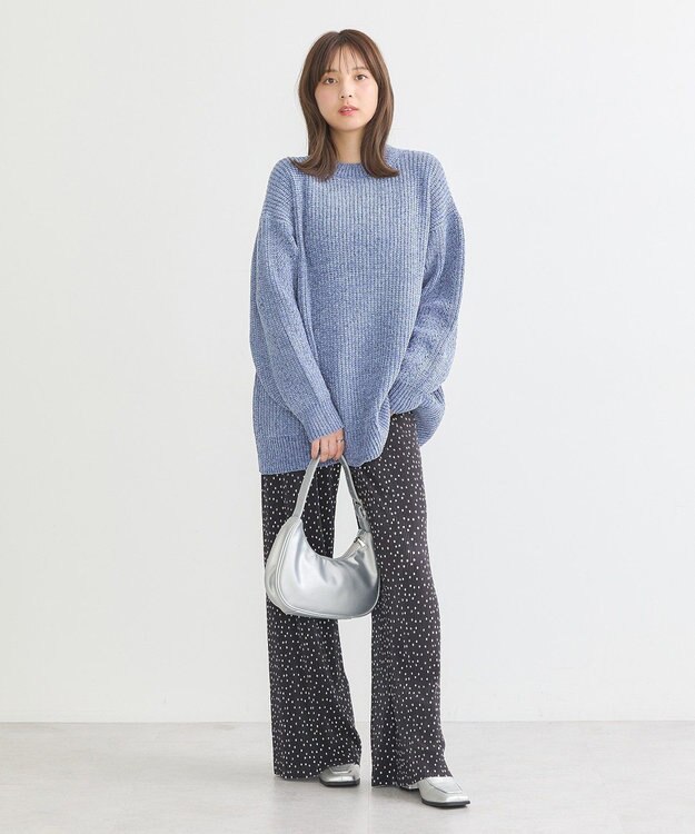 earth music&ecology アソートセルフカットパンツ Dot