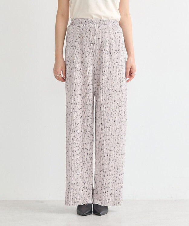 earth music&ecology アソートセルフカットパンツ Flower