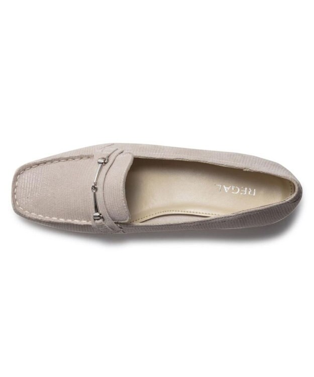 REGAL FOOT COMMUNITY 【リーガルレディース】F60N ビット付きモカシンシューズ グレージュ