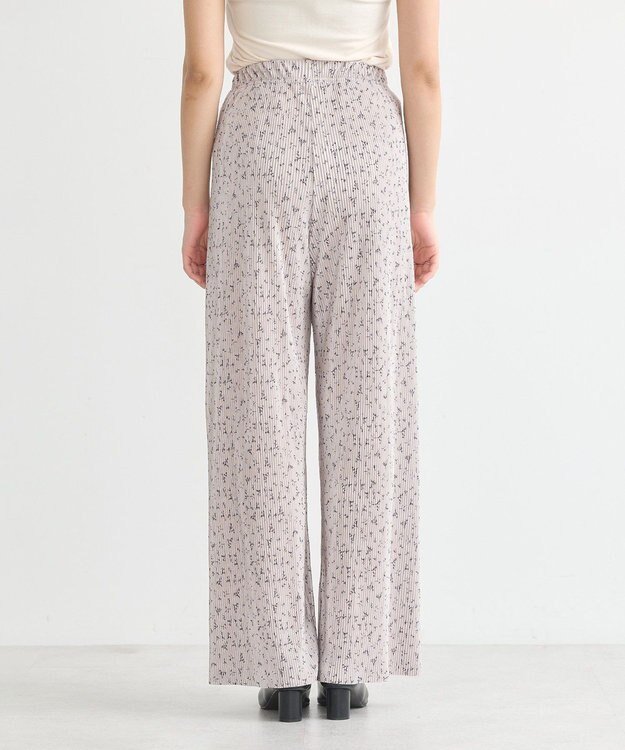 earth music&ecology アソートセルフカットパンツ Flower