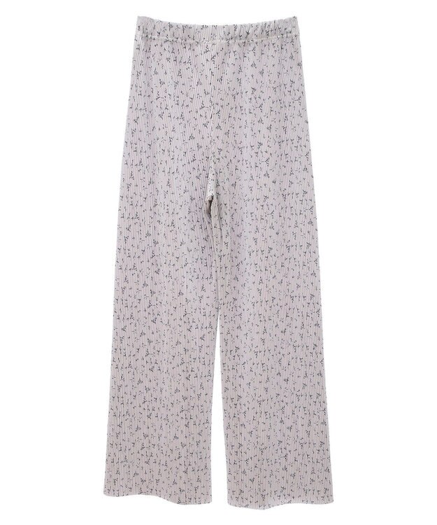 earth music&ecology アソートセルフカットパンツ Flower