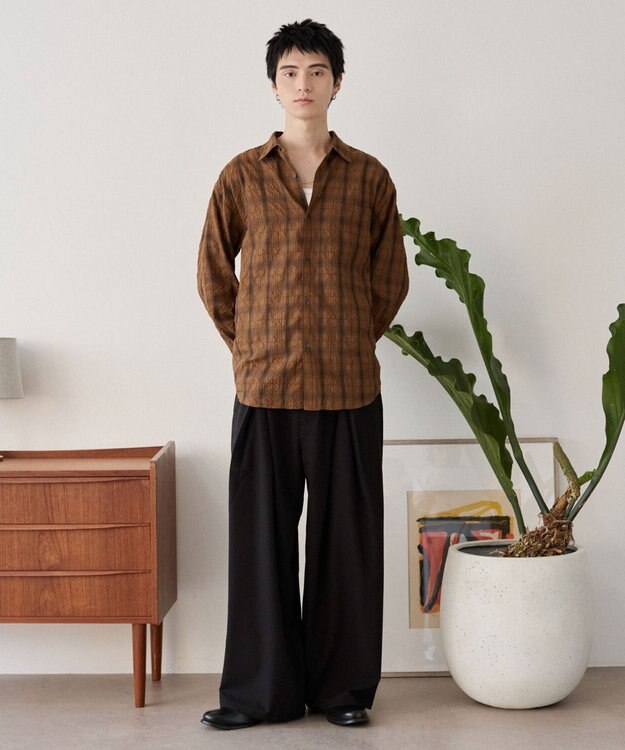 WEGO クロスタックバギースラックス ブラック