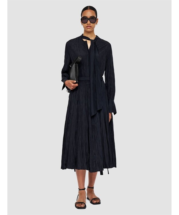 JOSEPH 【洗える】ハボタイ　シャツドレス Navy