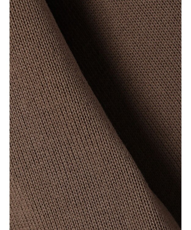 CRAFT STANDARD BOUTIQUE ニットフリースカーディガン Brown