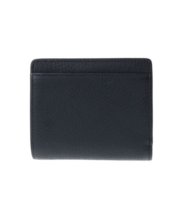 genten ミネルヴァ2 二つ折り財布内Lファスナー ネイビー