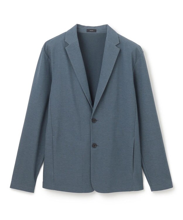 JOSEPH HOMME ハイゲージモックロディ　カットソージャケット ダルブルー系