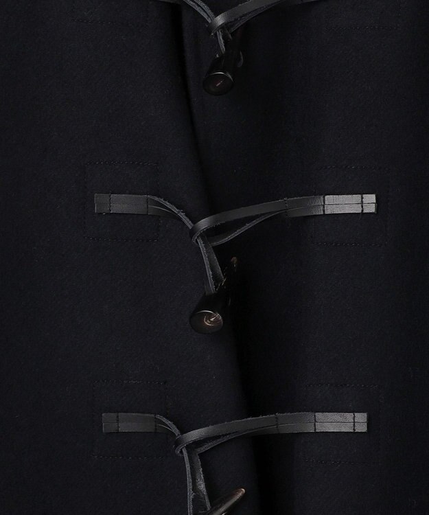 uncrave メルトンリバー ミドルダッフルコート ブラック