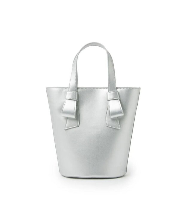 LANVIN en Bleu アンス 2wayバッグ シルバー