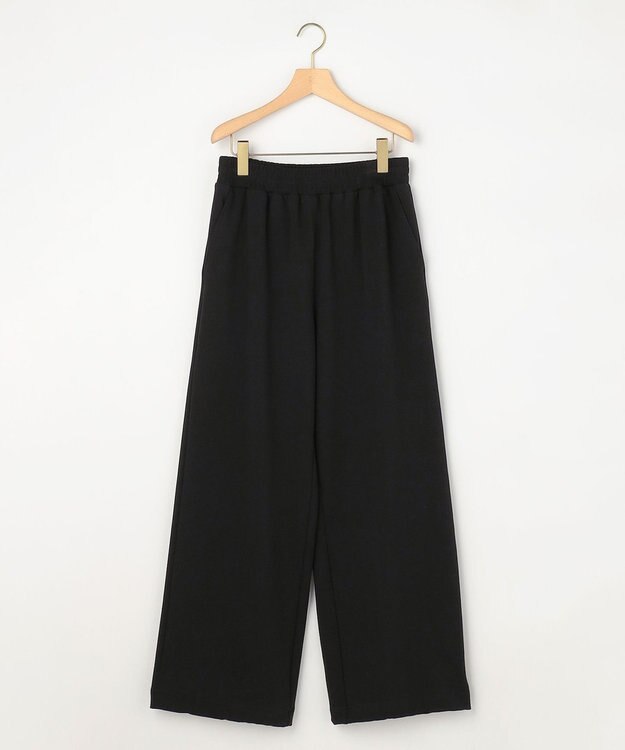 組曲 【先行予約・WEB限定】フレンチテリー ワイドパンツ ブラック系