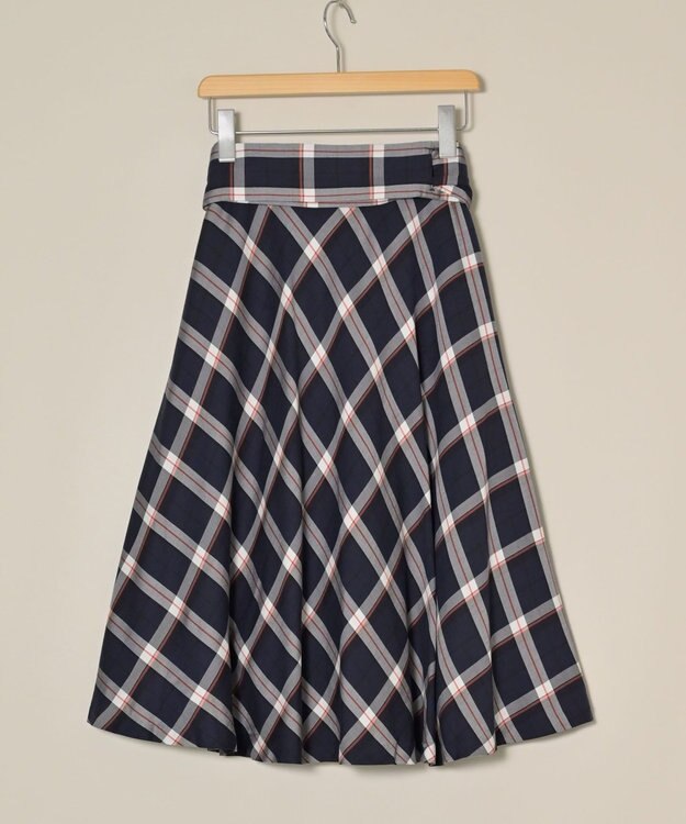 ONWARD Reuse Park 【組曲】スカート春夏 ネイビー