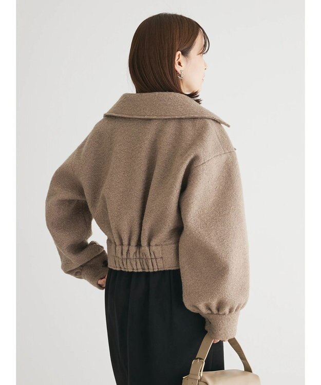 Green Parks ・ＥＬＥＮＣＡＲＥ　ＤＵＥ　ブークレショートジャケット Mocha