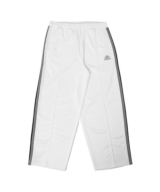 WEGO 別注FILAライントラックパンツ オフホワイト