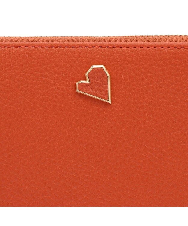 LANVIN en Bleu アーリ Lファスナー長財布 レンガ