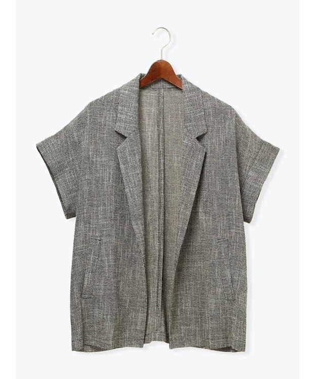 Te chichi カラミメッシュジャケット《2026 SUMMER LOOK item》 ブラック