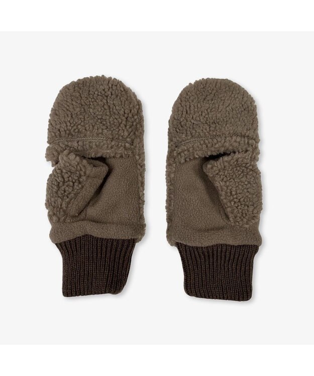 林八百吉商店 Coleman フードボアミトン ブラウン