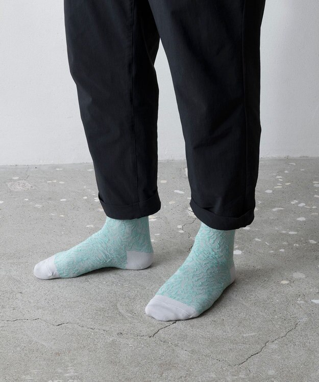 TRICOTE バンピーセサミソックス 40MINT