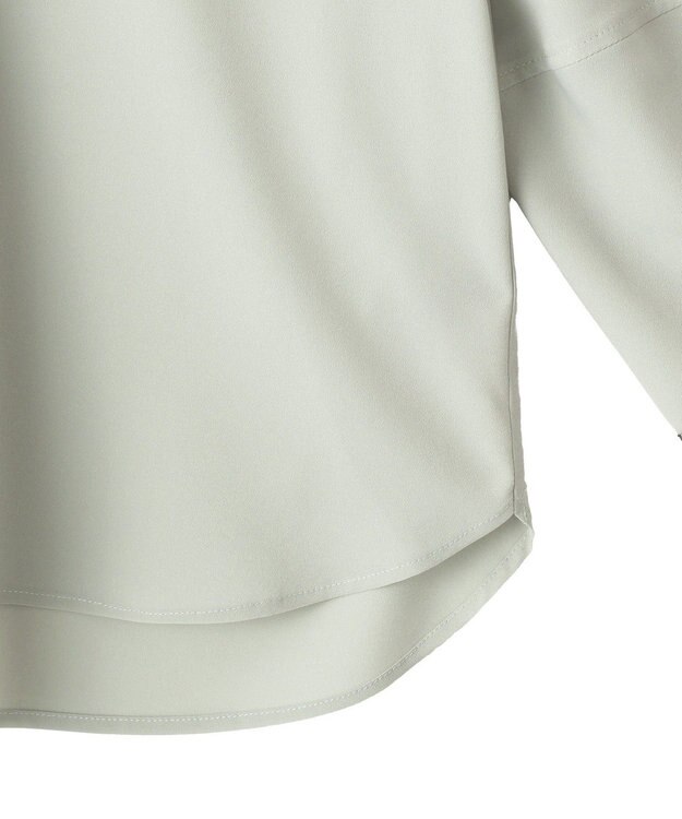 YECCA VECCA 配色パイピングブラウス Mint