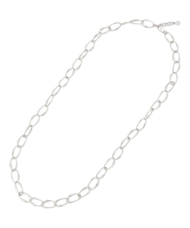 23区 【Oggi5月号掲載】チェーン ロング ネックレス シルバー系