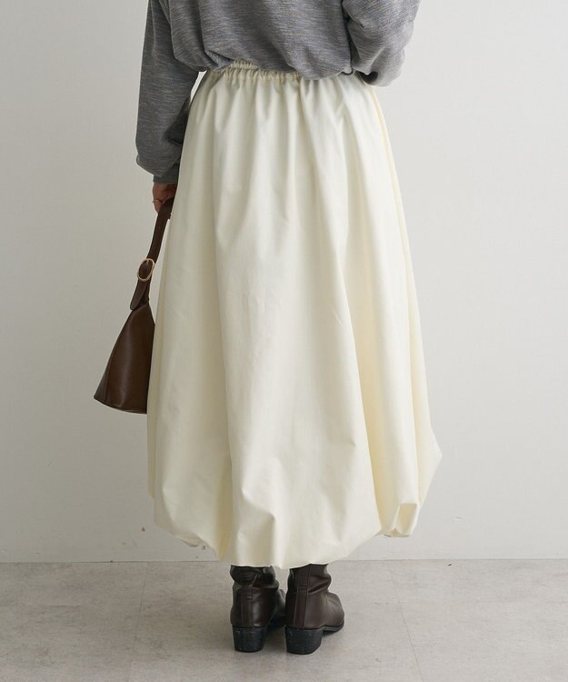 CRAFT STANDARD BOUTIQUE ボリュームバルーンスカート White