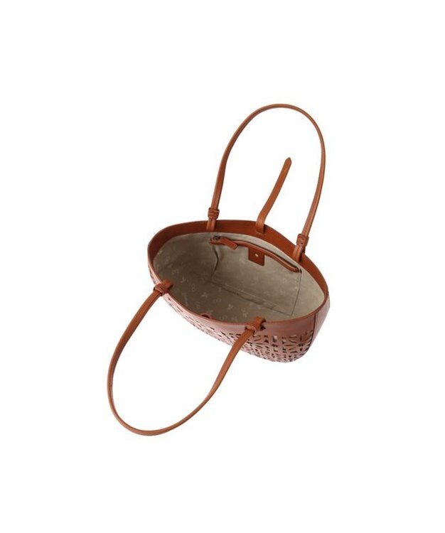 genten セイル カットワーク トートバッグ チャ