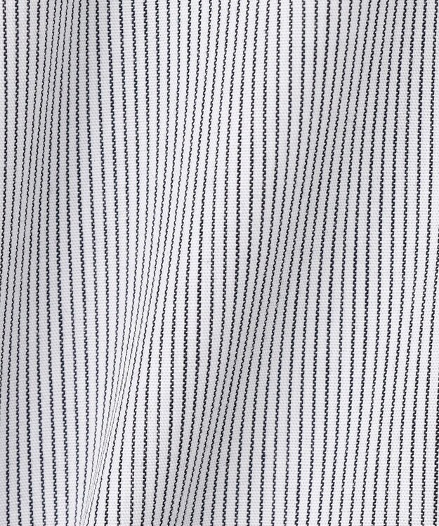 uncrave コットンクロスストライプ シャツワンピース ネイビーストライプ