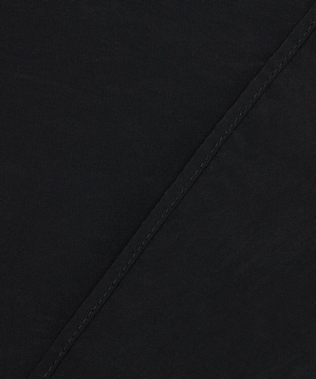 23区 【GOLD LABEL】オーガンジー タートルネック ブラウス ブラック系