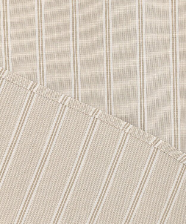 ANY 【UVカット/抗菌防臭/速乾/手洗い可】エニィファンクション ボリュームスリーブシャツ ベージュストライプ