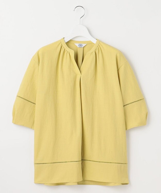 J.PRESS LADIES ナチュラルジャージー カットソー ピスタチオ系