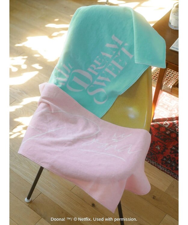 Green Parks ●ＤＯＯＮＡ！　ロゴタオル Pink