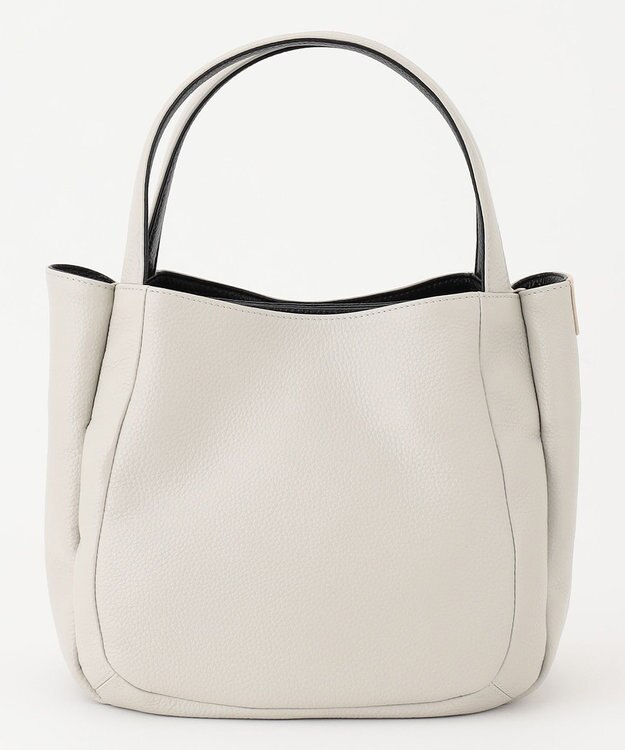 Y'SACCS シュリンクレザートート Sサイズ アイボリー