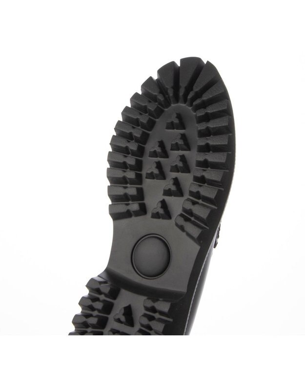 ing <ing>リングビット厚底ローファー ブラック