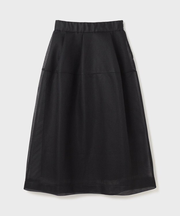GRACE CONTINENTAL ダンボールメッシュスカート ブラック