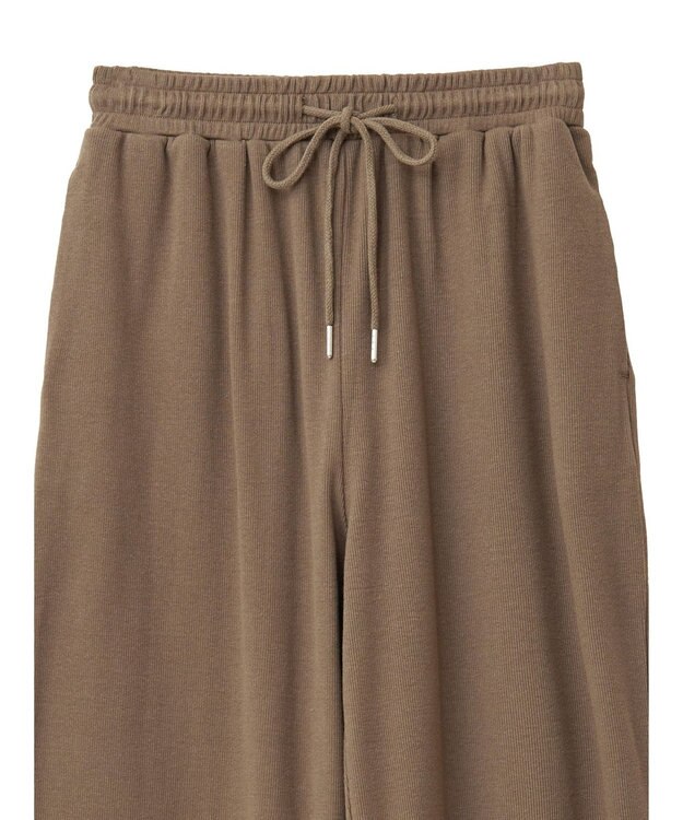 Green Parks ・ｓｗｉｎｇ　ｂｙ　リブカットソーイージーパンツ Khaki