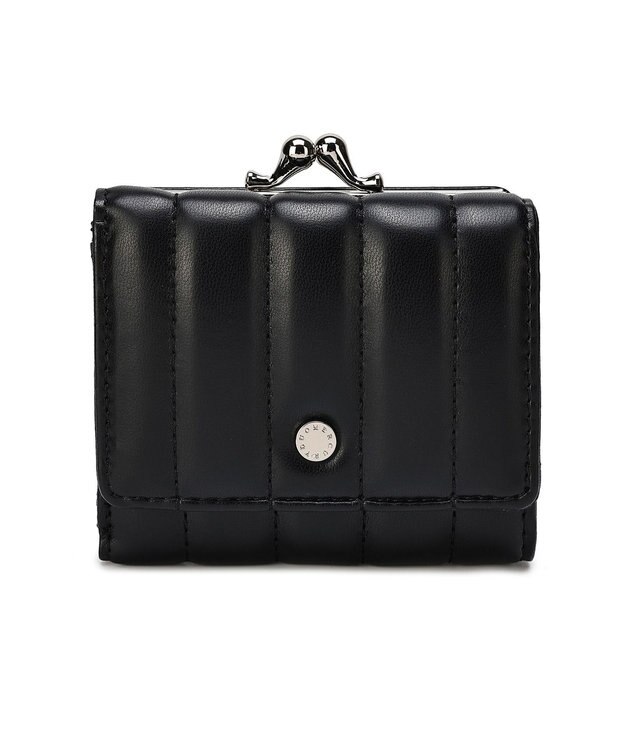 style code 【MERCURYDUO/マーキュリーデュオ】スタッズキルティング　口金ミニ財布 ブラック