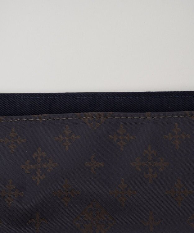 russet ナイロンジャガードセパレートトート(SF-275) Purple/BR