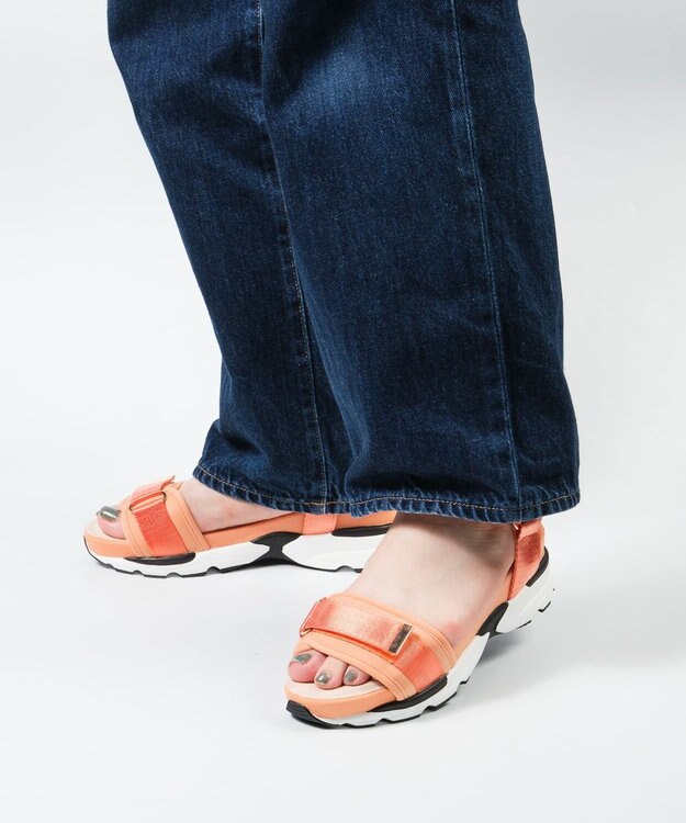 BONTRE 【pied du lapan/ピエドラパン】ベルクロスポーツサンダル/50721ZI オレンジ