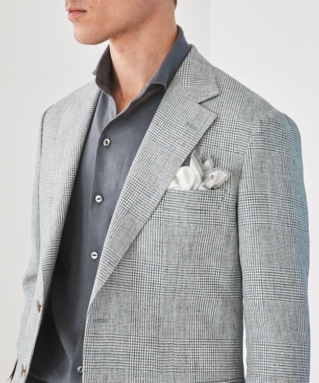 GOTAIRIKU 【Ermenegild Zegna/ゼニア】SUMMER VIBES ジャケット ライトグレー系4